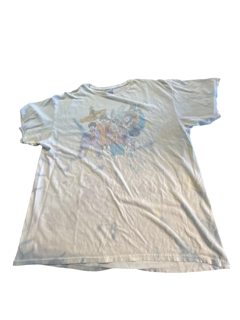 Junk Food Clothing The Beatles Yellow Submarine Graphic Band Tee Size L